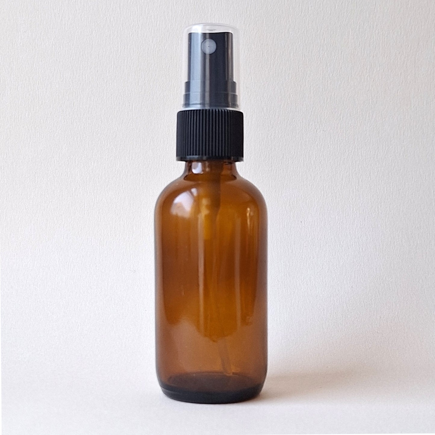 2 Ounce Amber Glass Bottle with Atomizer